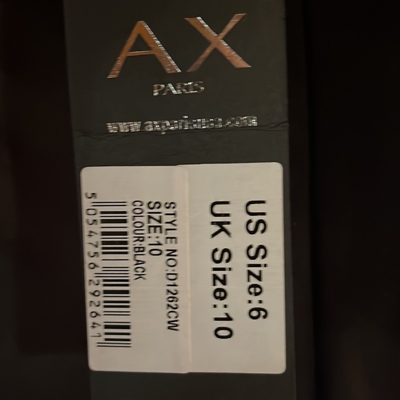 New AX Paris Long Gown Dress Navy Blue size 6 - Picture 6 of 8